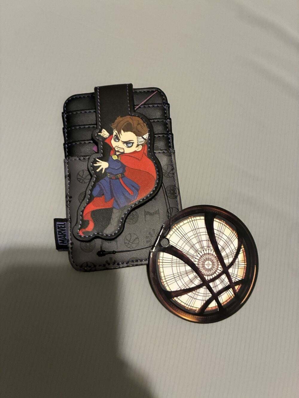Loungefly Doctor Strange Multiverse Madness Card Holder ID Badge Disney Marvel
